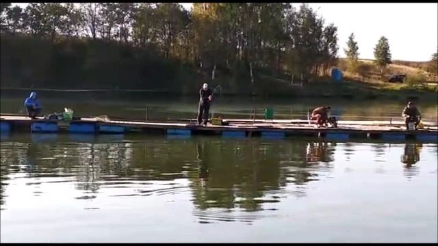 Клев форели в солнечную погоду .Клевое Место д.Савельево смотреть онлайн