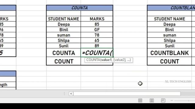 TOP 10 BASIC FUNCTION IN EXCEL | ENGLISH | XL TECH ENGLISH | MOST USED EXCEL FORMULAS | XLTECH смотреть онлайн