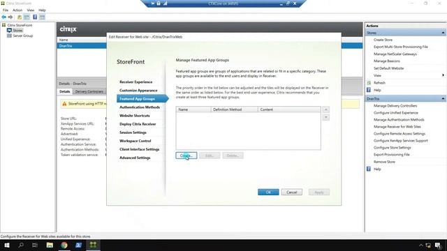 Part-9 Configuring Citrix Storefront смотреть онлайн