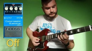BOSS CS-3 Compression Sustainer / Обзор педали