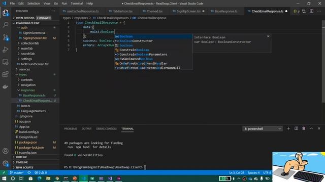 16 - React Native with TypeScript in Arabic: SignUp Screen - Check Email смотреть онлайн