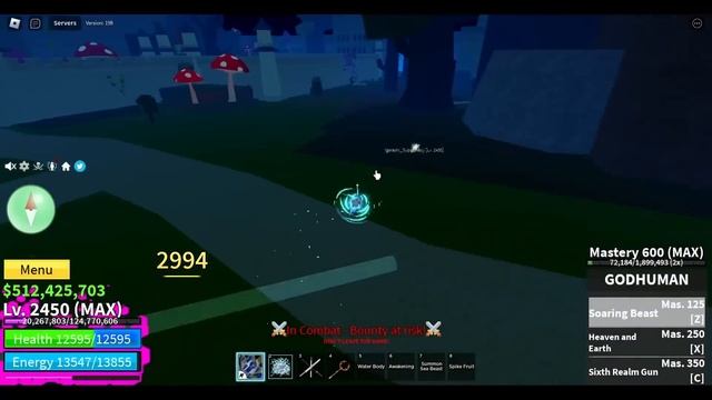 The Old Strongest Sword (Blox Fruits TTK Bounty Hunting)
