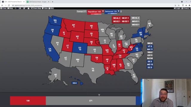 2024 Election Prediction: Initial Analysis And A Wider Battleground?