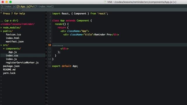 React & Redux 实战 Reminder Pro 项目 #1 项目搭建 смотреть онлайн