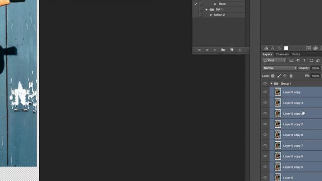 Create a Flattened layer and keep all your layers intact Photoshop CC 2015 tutorial смотреть онлайн