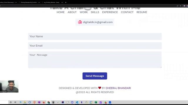 I have Build my Portfolio Website ? | React | Sanity | SAAS смотреть онлайн
