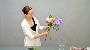 Букет на 1 сентября // флористика для начинающих