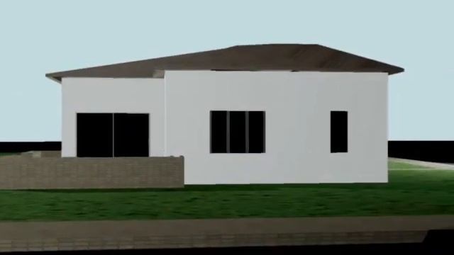 3D House In AutoCAD. Movie Rendering. смотреть онлайн