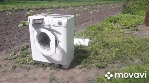 ????? ЧТО СДЕЛАЕТ КИРПИЧ С СТИРАЛЬНОЙ МАШИНОЙ? ?????