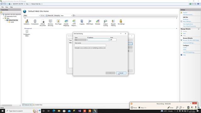 How to Setup localhost Server in Windows 10 Create Local Host Server IIS Server Windows 10 смотреть онлайн