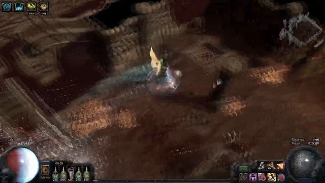 Path of Exile 2.6 Шепчущий лед.Бесславный поход на убер Атзири смотреть онлайн