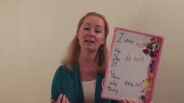 Отрицательные предложения в английском. I am not. He is not..Урок 8. смотреть онлайн