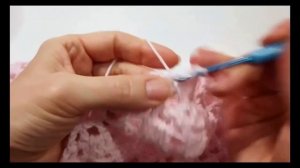 Простая обвязка края крючком Веерочки. Как обвязать шаль Универсальная кайма Урок 282 Border bindin