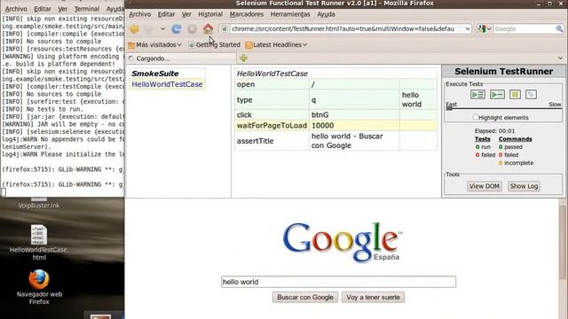 Example about Testing using Selenium and Maven [http://vitopolis.wordpress.com].avi смотреть онлайн