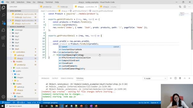 Node.js | Express.js - Exercise: View Product Detail смотреть онлайн