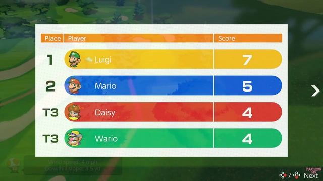 Mario Golf ; Super Rush Speed Golf Rookie Course Switch смотреть онлайн