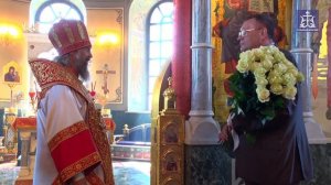 Божественная литургия в день 65-летия митрополита Тульского и Ефремовского Алексия(2018)