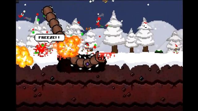Super Mega Worm Vs Santa, Trailer Oficial, (Noticiasapple.es) смотреть онлайн