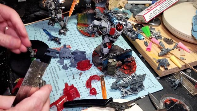 Grey Knights Nemesis Dreadknight (Remodel Part 1) смотреть онлайн