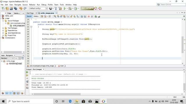 How To Write Into Images Using Java || Put Images Into Another Images Using Java смотреть онлайн