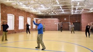 Обучение владению казацкой шашкой. Фланкировка.