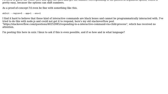 Unix & Linux: Respond to interactive spawned child process смотреть онлайн