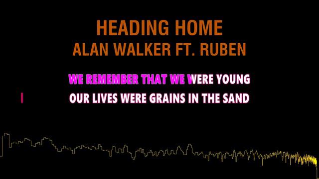 Alan Walker ft. Ruben - Heading Home (Lyrics) смотреть онлайн