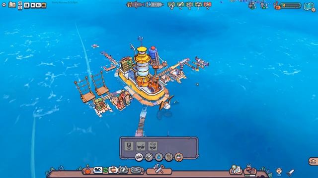 Flotsam - обзор и прохождение игры. Строим надводный город вокруг старого баркаса #1 смотреть онлайн