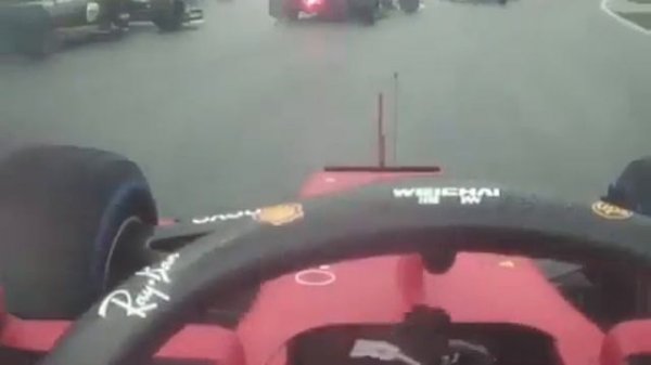 Формула 1 из кабины водителя