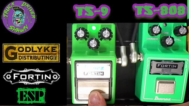 Fortin Mod Battle..... Ibanez TS-9 VS Ibanez TS-808 смотреть онлайн