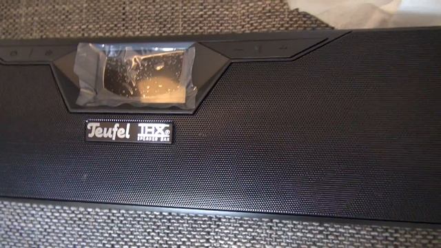 Teufel Lautsprecher Berlin Cinebar 52 THX unboxing смотреть онлайн