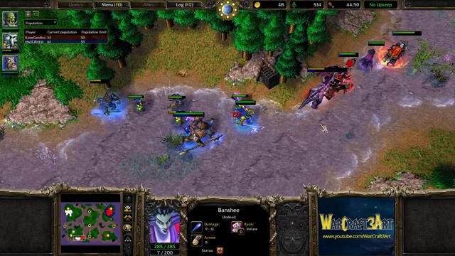 Happy(UD) vs Fly(ORC) - WarCraft 3 Frozen Throne - RN4014 смотреть онлайн