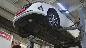 Установка защиты на Hyundai Solaris 2020 год. MOTODOR, арт. 70912
