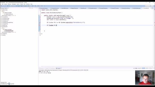 Divisibility Test Boolean смотреть онлайн