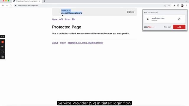 Mock SAML смотреть онлайн