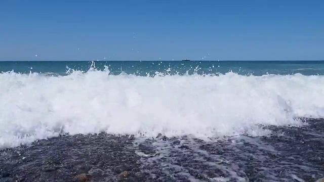 Море, солнце, кораблик (Гулрыпш, Абхазия) смотреть онлайн