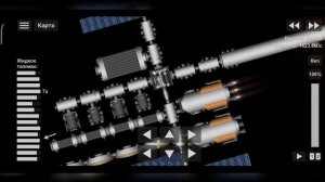 космическая станция на орбите марса в игре spaceflight simulator сфс