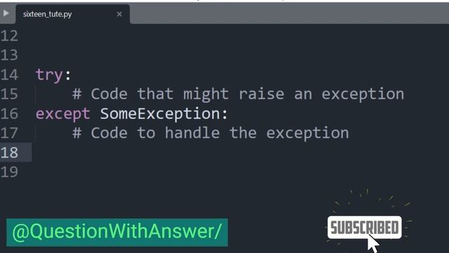 Exception handling Part 2 | Try, Except, Else, Finally in Python | Python tutorial Day #16 #python3 смотреть онлайн