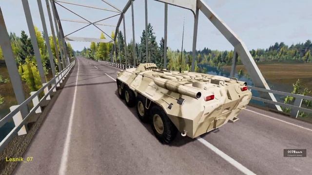 REVIEW OF BTR 80 - BeamNG.drive смотреть онлайн