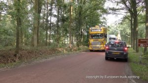 Uittocht Truckschow Appelscha 2017 with  Scania V8, DAF, Volvo open loud pipes 4K UHD