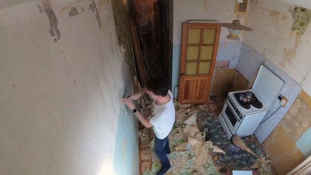 Ремонт Квартиры - Этап 1| Демонтаж. Замена Окон смотреть онлайн