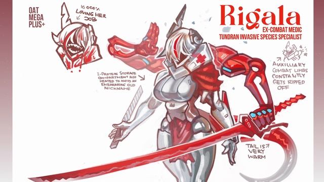 Robot Ranger Girl Rigala | OtsuMegaPlus Comic Dub