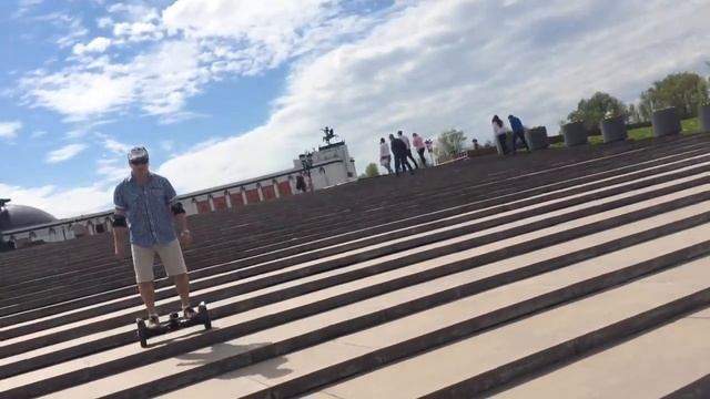 Real Going Down Stairs On A Hoverboard!