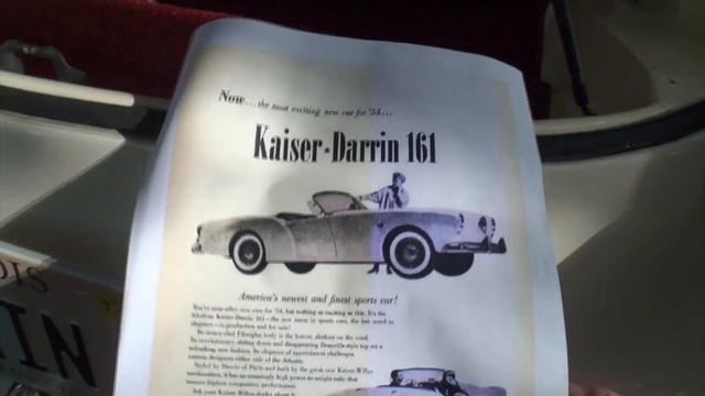 1954 Kaiser Darrin 161 with Doors that Open into the Fender & Ride - My Car Story with Lou Costabil смотреть онлайн
