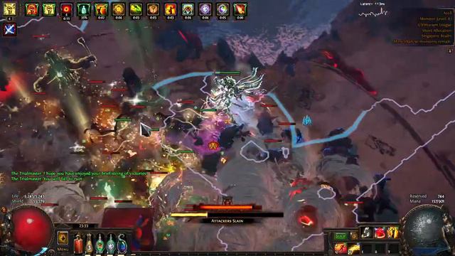 Path of Exile 3.14 Test Build Tornado running clear and boss ???? FPS 0 смотреть онлайн