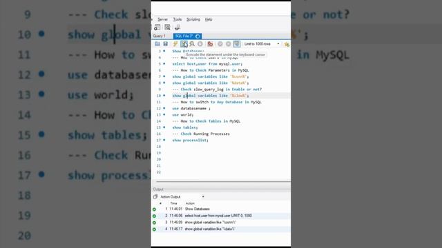 Daily MySQL commands Part 1 #mysqldba #mysql #mysql_workbench смотреть онлайн