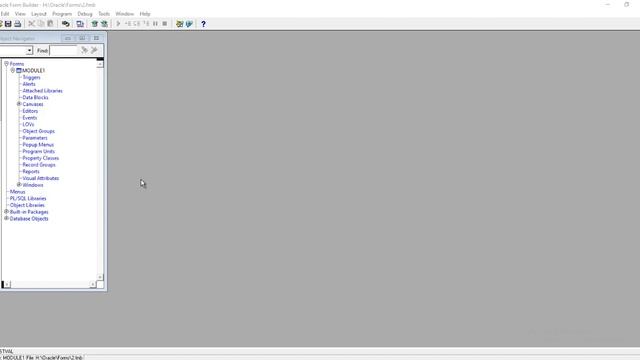Introduction To Oracle Forms