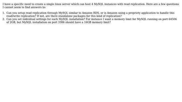 Databases: Read Replicas with multiple instances of MySQL running on different ports смотреть онлайн