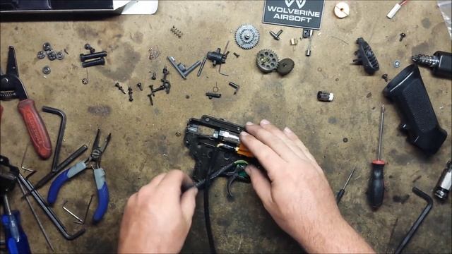 Wolverine SMP Install into a KWA M4 смотреть онлайн