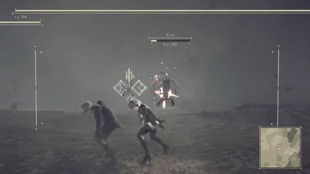 NieR Automata Eve Battle & Death Scene+Ending A смотреть онлайн